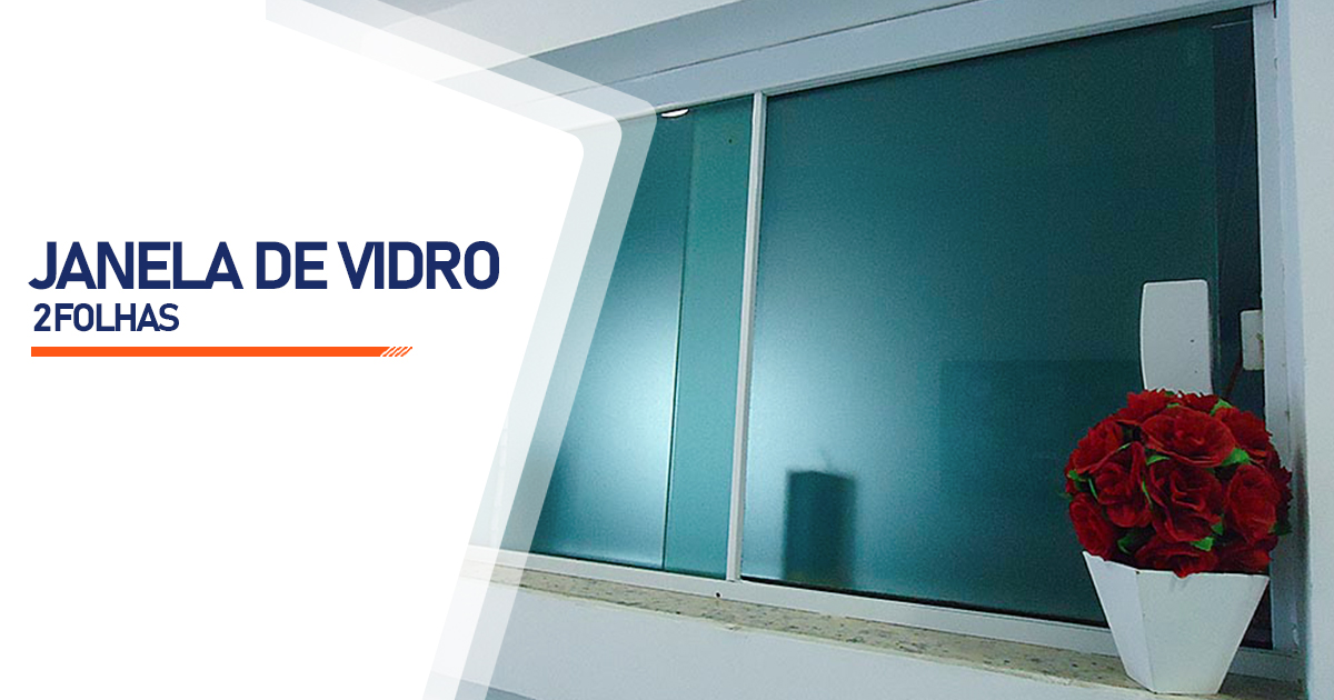 Janela De Vidro 2 Folhas Maceió