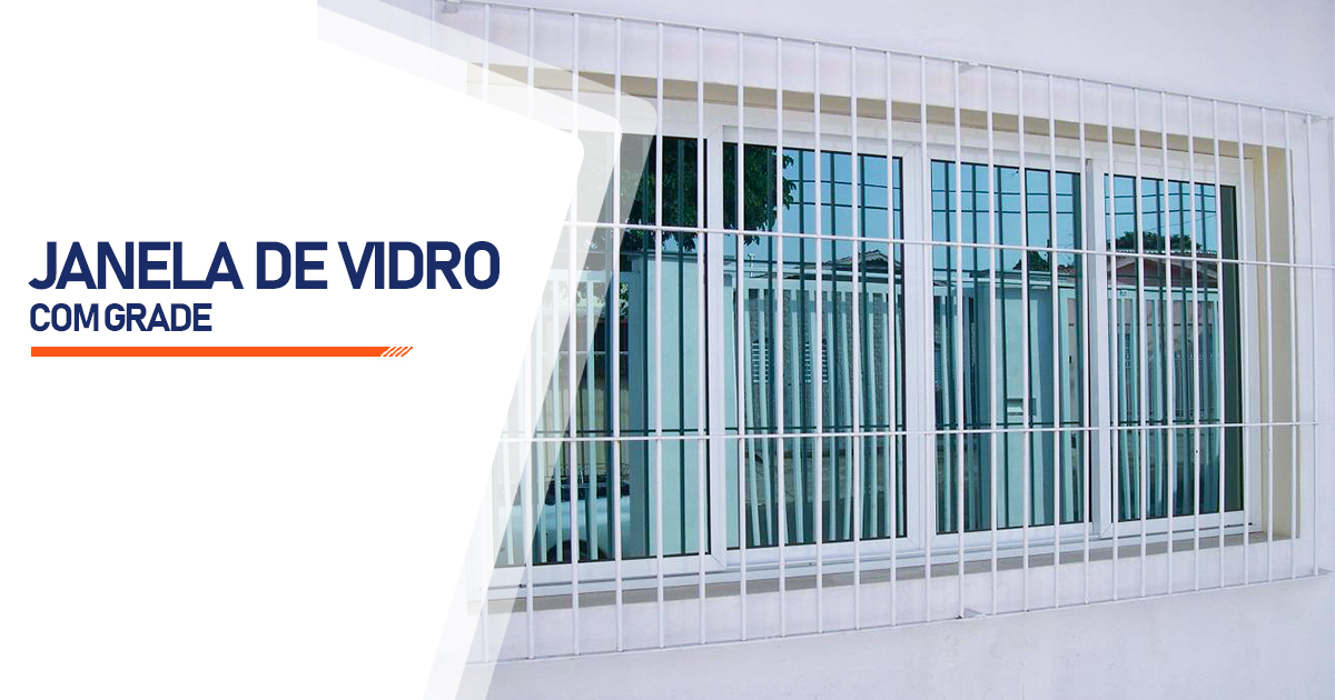 Janela De Vidro Com Grade Maceió